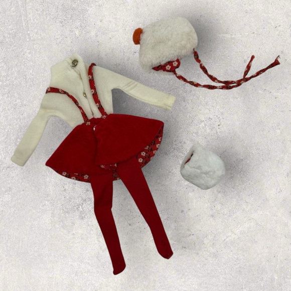 Vintage Barbie: Skipper Skating  Fun #1908 (1964-66) hat outfit and cuff - Picture 2 of 13